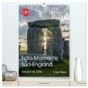Foto-Momente Süd-England - Magische Orte (hochwertiger Premium Wandkalender 2024 DIN A2 hoch), Kunstdruck in Hochglanz
