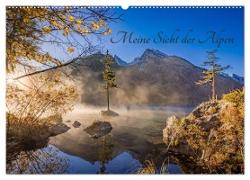 Meine Sicht der Alpen (Wandkalender 2024 DIN A2 quer), CALVENDO Monatskalender