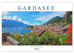 Gardasee - Perle Italiens 2024 (Wandkalender 2024 DIN A2 quer), CALVENDO Monatskalender