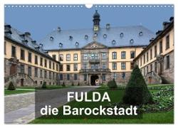 Fulda - die Barockstadt (Wandkalender 2024 DIN A3 quer), CALVENDO Monatskalender