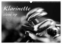 Klarinette - close up (Wandkalender 2024 DIN A3 quer), CALVENDO Monatskalender