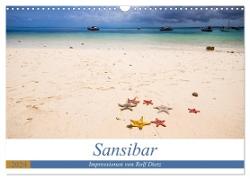 Sansibar - Impressionen von Rolf Dietz (Wandkalender 2024 DIN A3 quer), CALVENDO Monatskalender