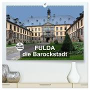Fulda - die Barockstadt (hochwertiger Premium Wandkalender 2024 DIN A2 quer), Kunstdruck in Hochglanz