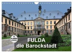 Fulda - die Barockstadt (Wandkalender 2024 DIN A4 quer), CALVENDO Monatskalender