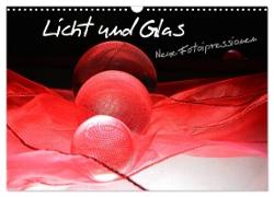 Licht und Glas - Neue Fotoimpressionen (Wandkalender 2024 DIN A3 quer), CALVENDO Monatskalender