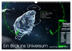 Ein Blick ins Universum - cglightNings digitale Welten (Wandkalender 2024 DIN A3 quer), CALVENDO Monatskalender