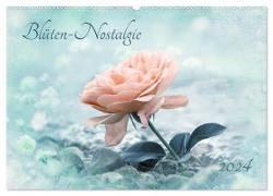 Blüten-Nostalgie 2024 (Wandkalender 2024 DIN A2 quer), CALVENDO Monatskalender