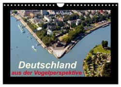 Deutschland aus der Vogelperspektive (Wandkalender 2024 DIN A4 quer), CALVENDO Monatskalender