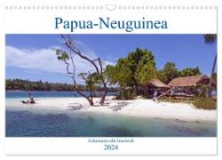 Papua-Neuguinea Geheimnisvolle Inselwelt (Wandkalender 2024 DIN A3 quer), CALVENDO Monatskalender