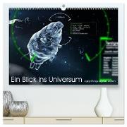 Ein Blick ins Universum - cglightNings digitale Welten (hochwertiger Premium Wandkalender 2024 DIN A2 quer), Kunstdruck in Hochglanz