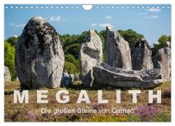 Megalith. Die großen Steine von Carnac (Wandkalender 2024 DIN A4 quer), CALVENDO Monatskalender