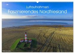 Luftaufnahmen - Faszinierendes Nordfriesland (Wandkalender 2024 DIN A2 quer), CALVENDO Monatskalender