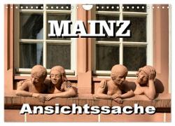 Mainz - Ansichtssache (Wandkalender 2024 DIN A4 quer), CALVENDO Monatskalender