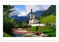 Willkommen im Bergsteigerdorf Ramsau (Wandkalender 2024 DIN A2 quer), CALVENDO Monatskalender