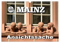 Mainz - Ansichtssache (Wandkalender 2024 DIN A3 quer), CALVENDO Monatskalender