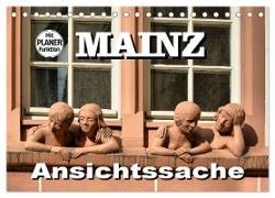 Mainz - Ansichtssache (Tischkalender 2024 DIN A5 quer), CALVENDO Monatskalender