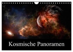 Kosmische Panoramen (Wandkalender 2024 DIN A4 quer), CALVENDO Monatskalender