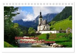 Willkommen im Bergsteigerdorf Ramsau (Tischkalender 2024 DIN A5 quer), CALVENDO Monatskalender