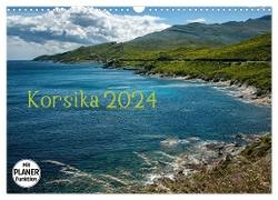 Korsika 2024 (Wandkalender 2024 DIN A3 quer), CALVENDO Monatskalender