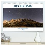 HOCHKÖNIG - Gipfel der Salzburger Alpen (hochwertiger Premium Wandkalender 2024 DIN A2 quer), Kunstdruck in Hochglanz