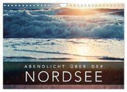 Abendlicht über der Nordsee (Wandkalender 2024 DIN A4 quer), CALVENDO Monatskalender