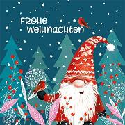 Postkarte. Fröhliche Weihnachten (Wichtel)