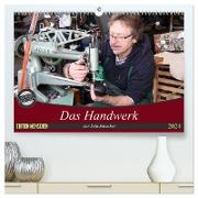 Das Handwerk der Schuhmacher (hochwertiger Premium Wandkalender 2024 DIN A2 quer), Kunstdruck in Hochglanz