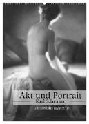 Akt und Portrait - Karl Schenker (Wandkalender 2024 DIN A2 hoch), CALVENDO Monatskalender