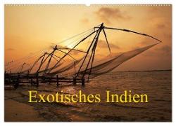Exotisches Indien (Wandkalender 2024 DIN A2 quer), CALVENDO Monatskalender