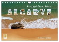Portugals Traumküste Algarve (Wandkalender 2024 DIN A4 quer), CALVENDO Monatskalender