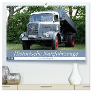 Historische Nutzfahrzeuge (hochwertiger Premium Wandkalender 2024 DIN A2 quer), Kunstdruck in Hochglanz