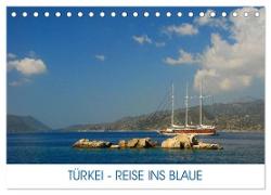 Türkei - Reise ins Blaue (Tischkalender 2024 DIN A5 quer), CALVENDO Monatskalender