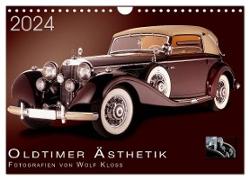 Oldtimer Ästhetik - Fotografien von Wolf Kloss (Wandkalender 2024 DIN A4 quer), CALVENDO Monatskalender