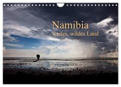 Namibia - weites, wildes Land (Wandkalender 2024 DIN A4 quer), CALVENDO Monatskalender