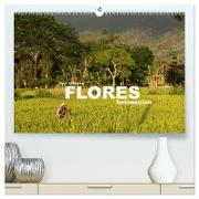 Flores - Indonesien (hochwertiger Premium Wandkalender 2024 DIN A2 quer), Kunstdruck in Hochglanz