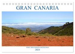 Gran Canaria ¿ Insel des ewigen Frühlings (Tischkalender 2024 DIN A5 quer), CALVENDO Monatskalender