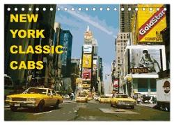 New York Classic Cabs (Tischkalender 2024 DIN A5 quer), CALVENDO Monatskalender