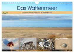 Das Wattenmeer - 2024 (Wandkalender 2024 DIN A4 quer), CALVENDO Monatskalender