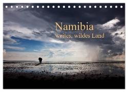 Namibia - weites, wildes Land (Tischkalender 2024 DIN A5 quer), CALVENDO Monatskalender