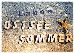 Laboe - Ostsee - Sommer (Tischkalender 2024 DIN A5 quer), CALVENDO Monatskalender
