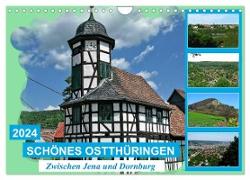 Schönes Ostthüringen (Wandkalender 2024 DIN A4 quer), CALVENDO Monatskalender