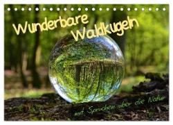 Wunderbare Waldkugeln (Tischkalender 2024 DIN A5 quer), CALVENDO Monatskalender