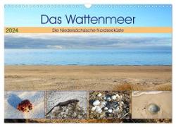 Das Wattenmeer - 2024 (Wandkalender 2024 DIN A3 quer), CALVENDO Monatskalender