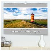 Ostfriesland - Deichspaziergang (hochwertiger Premium Wandkalender 2024 DIN A2 quer), Kunstdruck in Hochglanz