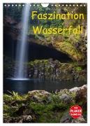 Faszination Wasserfall (Wandkalender 2024 DIN A4 hoch), CALVENDO Monatskalender