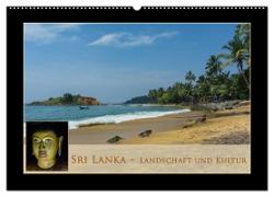 Sri Lanka - Landschaft und Kultur (Wandkalender 2024 DIN A2 quer), CALVENDO Monatskalender