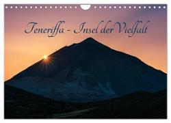 Teneriffa - Insel der Vielfalt (Wandkalender 2024 DIN A4 quer), CALVENDO Monatskalender