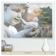 Engel - Träume und Zitate (hochwertiger Premium Wandkalender 2024 DIN A2 quer), Kunstdruck in Hochglanz