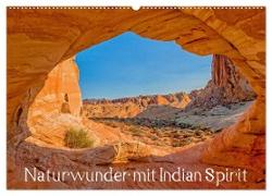 Naturwunder mit Indian Spirit (Wandkalender 2024 DIN A2 quer), CALVENDO Monatskalender