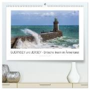 GUERNSEY und JERSEY - Britische Inseln im Ärmelkanal (hochwertiger Premium Wandkalender 2024 DIN A2 quer), Kunstdruck in Hochglanz